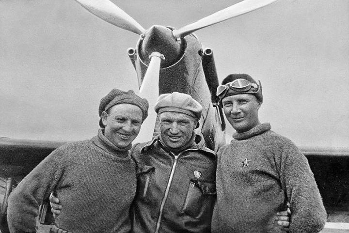 80-я годовщина первого в мире беспосадочного перелета экипажа Валерия Чкалова 