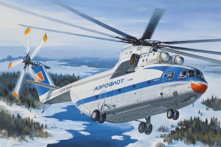 21 февраля 1978 г. - Состоялся первый полет в то время самого тяжелого в мире вертолета Ми-26.